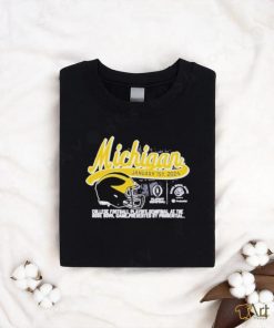 University of Michigan Football 2024 CFP Rose Bowl Game January 1st T Shirt