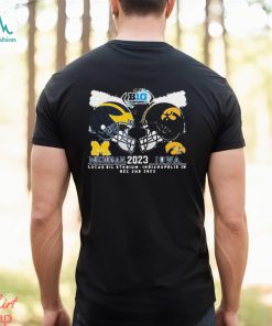 University of Michigan Vs Iowa Big Ten Championship Game Head To Head Shirt
