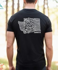 Unknown Pleasures Washington Map Leavenworth Wa New Shirt