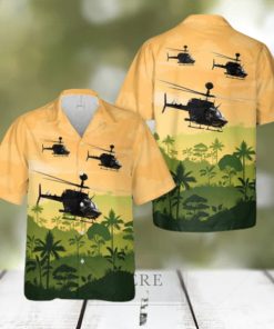 Us Army 82nd Airborne Oh 58d Kiowa Warrior Best Summer Gift Aloha Hawaiian Shirt 3D Printed