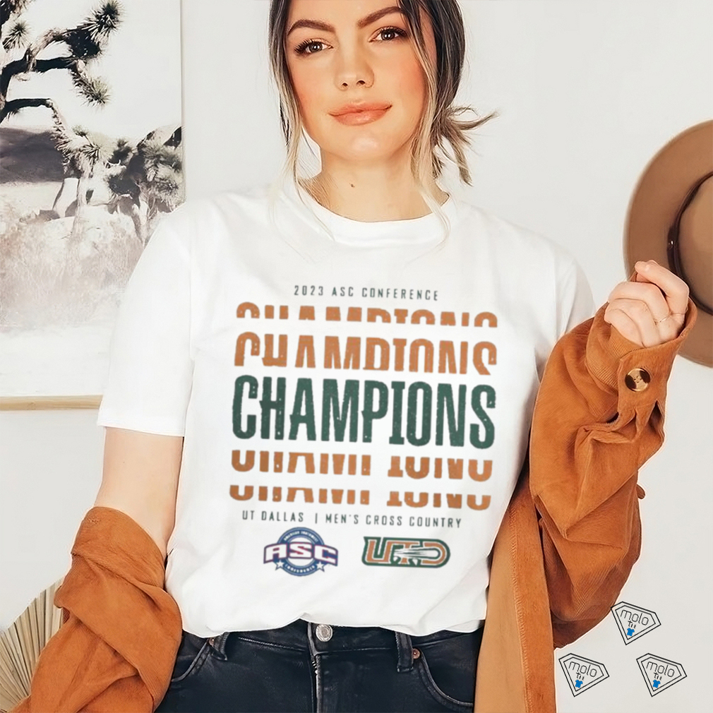 Ut Dallas men’s cross country 2023 asc conference champions shirt Ut Dallas men’s cross country 2023 asc conference champions shirt