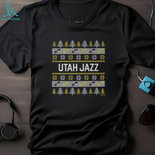 Utah Jazz Holiday Christmas Tree T Shirt