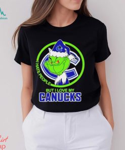 Vancouver Canucks NHL The Grinch I Hate People But I Love My Boston Bruins Shirt, hoodie, sweater, long sleeve and tank top Vancouver Canucks NHL The Grinch I Hate People But I Love My Boston Bruins Shirt