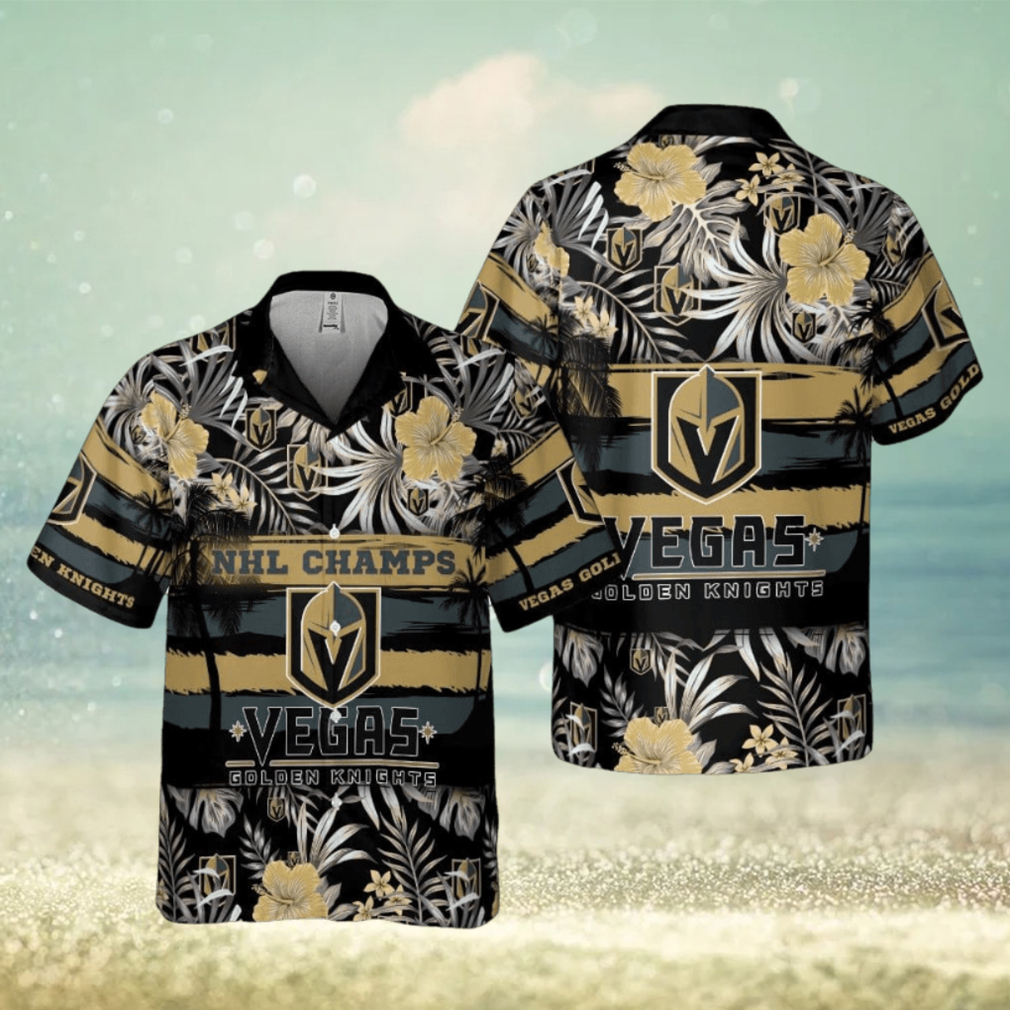 Vegas Golden Knights Hawaiian Vivid Design Shirt Vegas Golden Knights Hawaiian Vivid Design Shirt