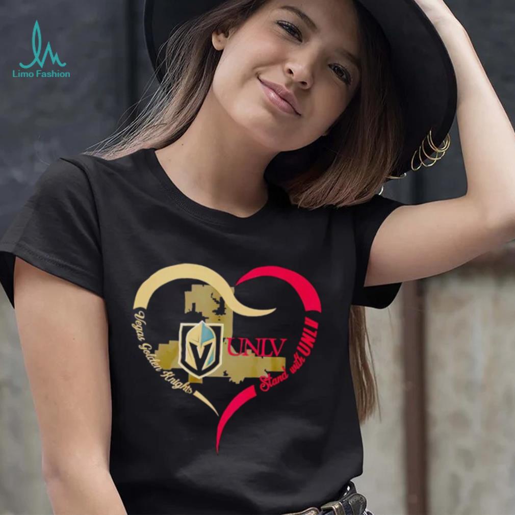 Vegas Golden Knights stand with UNLV shirt Vegas Golden Knights stand with UNLV shirt