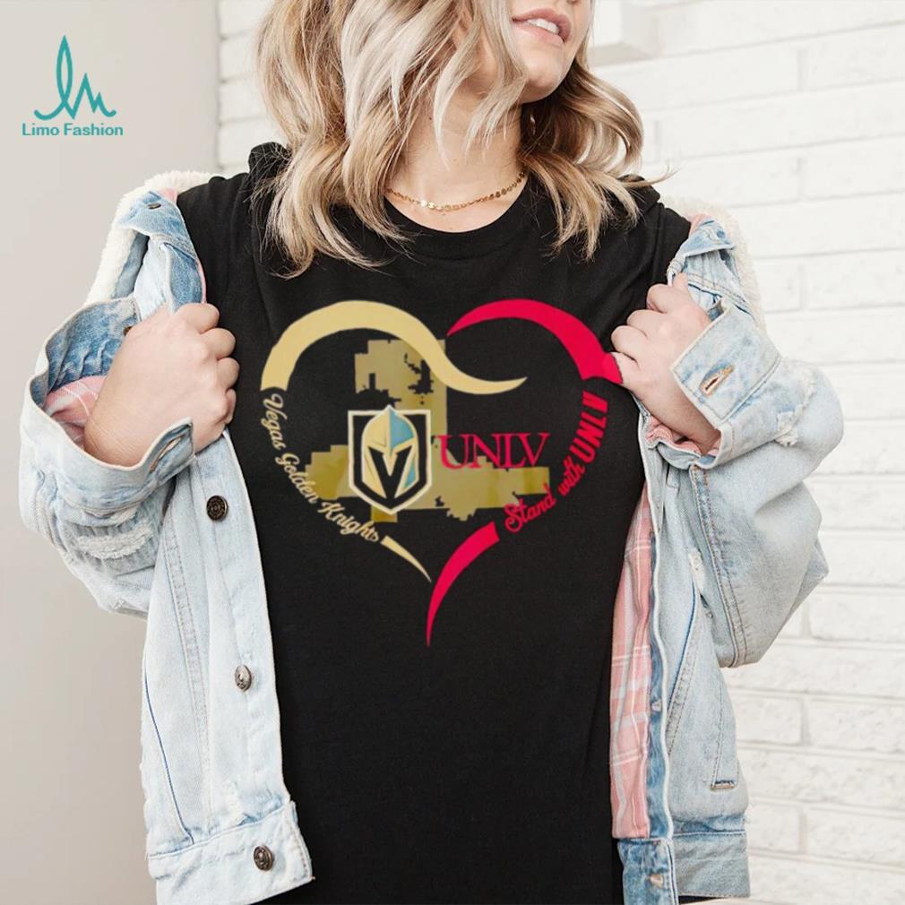 Vegas Golden Knights stand with UNLV shirt Vegas Golden Knights stand with UNLV shirt