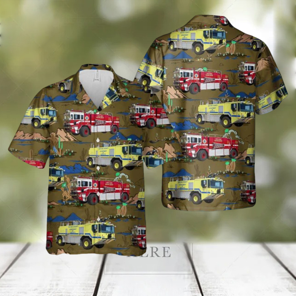 Ventura County Fire Department Aircraft Rescue And Firefighting Hawaiian Shirt Summner Vacation Shirt Ventura County Fire Department Aircraft Rescue And Firefighting Hawaiian Shirt Summner Vacation Shirt