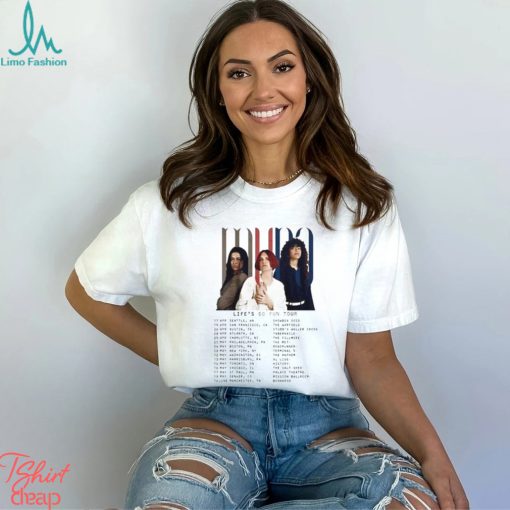 Vinatge Muna Band Life’s So Fun Tour 2023 T Shirt Unisex