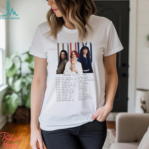 Vinatge Muna Band Life’s So Fun Tour 2023 T Shirt Unisex