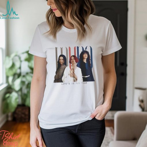 Vinatge Muna Band Life’s So Fun Tour 2023 T Shirt