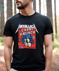 Vintage 1989 Metallica Capn S Of Krunch Krew Shirt