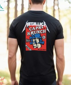 Vintage 1989 Metallica Capn S Of Krunch Krew Shirt