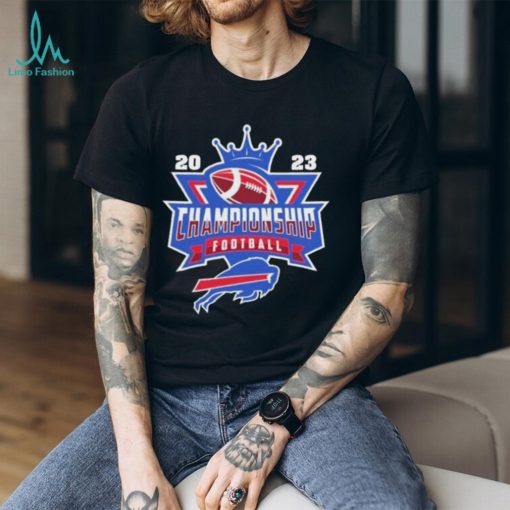 Vintage Buffalo Bills NFL 2023 Championship Crown Logo Shirt Gift Shirt