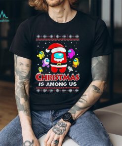 Vintage Christmas Among Stars Game Us Funny T Shirt