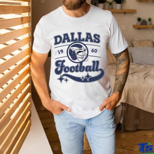 Vintage Dallas Football 1960 Helmet Shirt