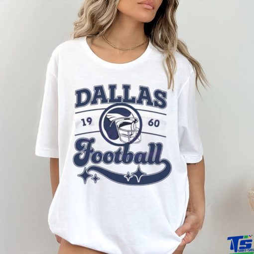 Vintage Dallas Football 1960 Helmet Shirt