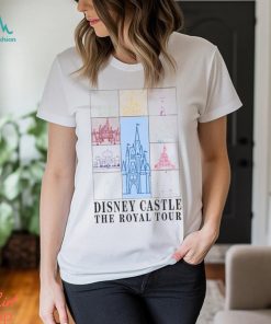 Vintage Disney Castle The Royal Tour Shirt Princess Wdw Disneyland Girl Trip Concert Music