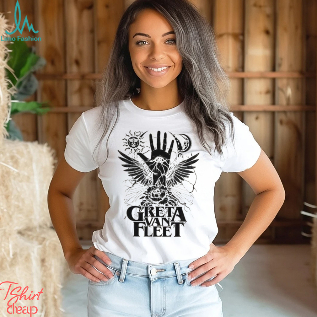 greta van fleet full moon t shirt