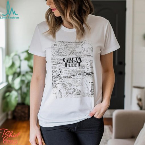 Vintage Greta Van Fleet Starcatcher Tour 2023 2024 T Shirt