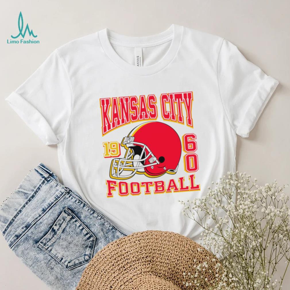 Vintage Kansas City Chiefs 1960 football helmet draw gift shirt Vintage Kansas City Chiefs 1960 football helmet draw gift shirt