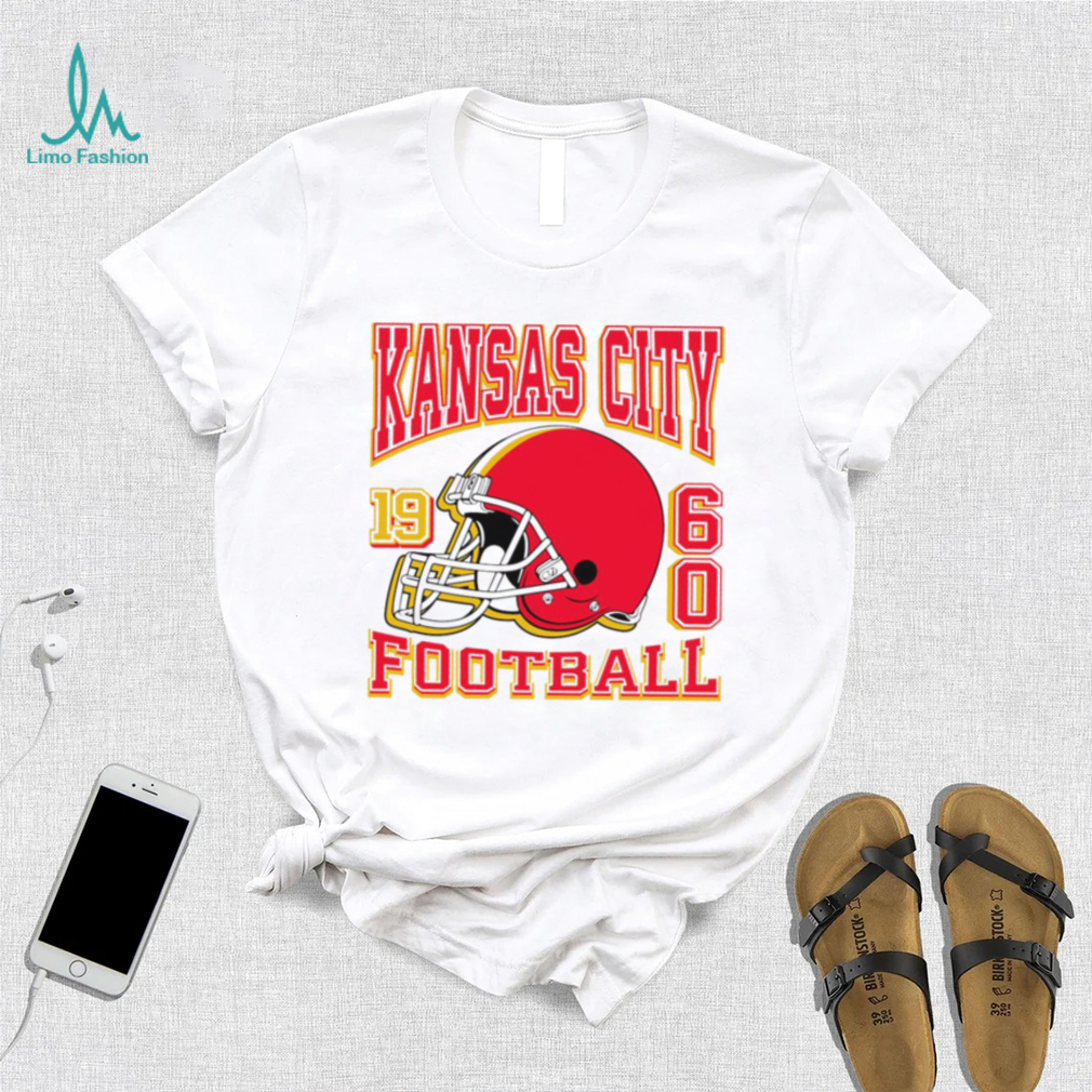 Vintage Kansas City Chiefs 1960 football helmet draw gift shirt Vintage Kansas City Chiefs 1960 football helmet draw gift shirt