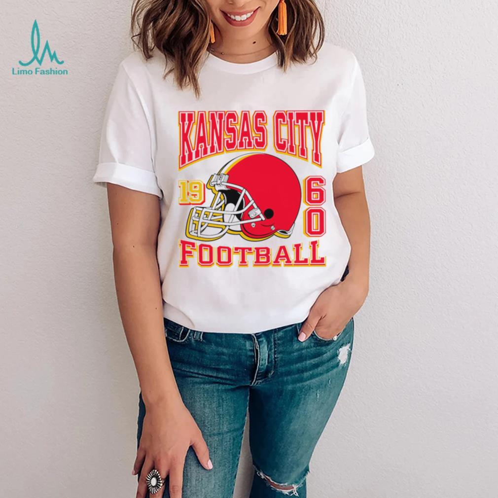 Vintage Kansas City Chiefs 1960 football helmet draw gift shirt Vintage Kansas City Chiefs 1960 football helmet draw gift shirt