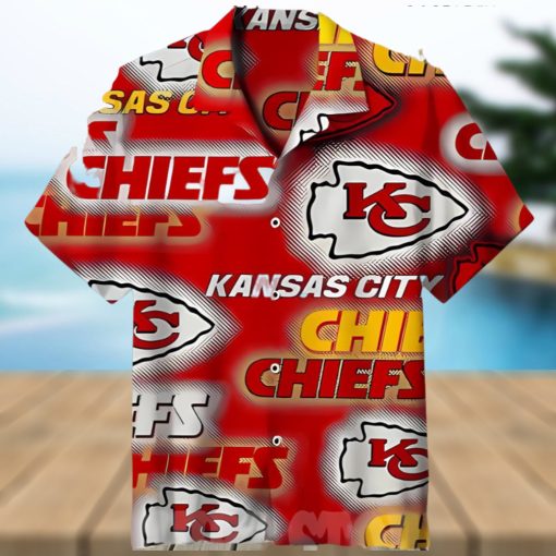 Vintage NFL Kansas City Chiefs Hawaiian Shirt