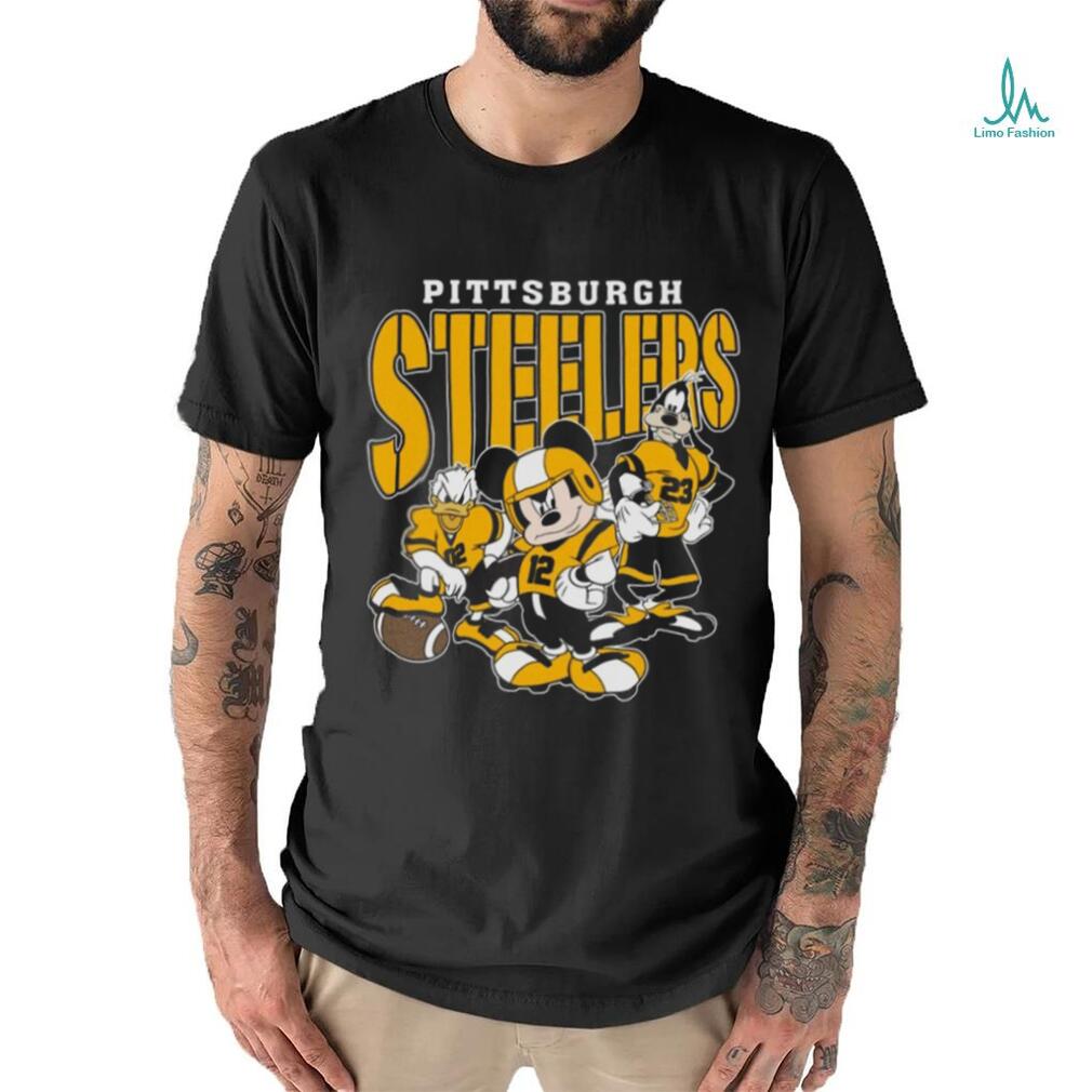 Vintage Pittsburgh Football Mickey Donald Duck and Goofy Shirt Vintage Pittsburgh Football Mickey Donald Duck and Goofy Shirt