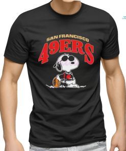 Vintage Snoopy Football San Francisco 49ers Shirt