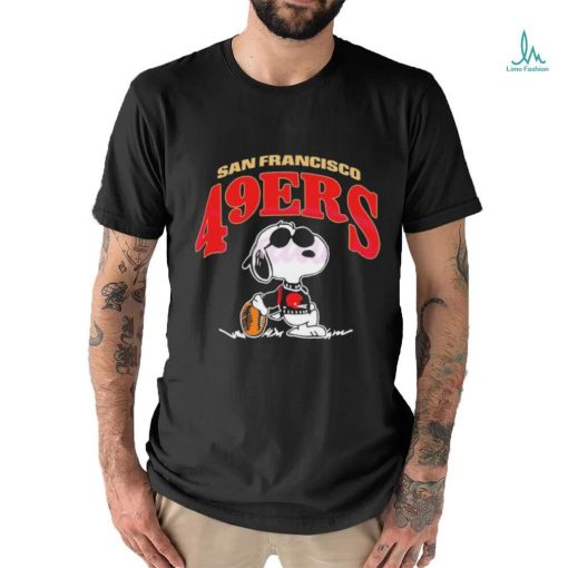 Vintage Snoopy Football San Francisco 49ers Shirt