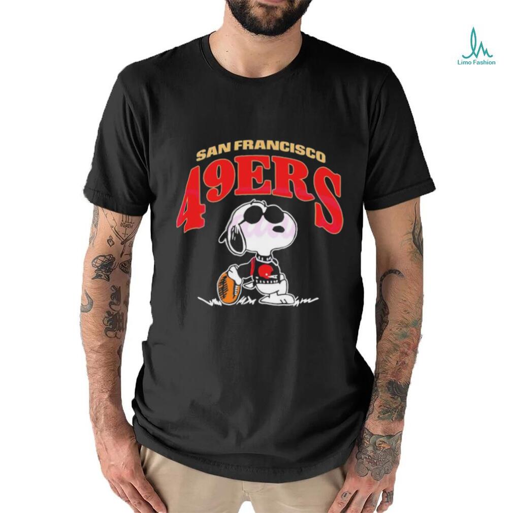 Vintage Snoopy Football San Francisco 49ers Shirt Vintage Snoopy Football San Francisco 49ers Shirt
