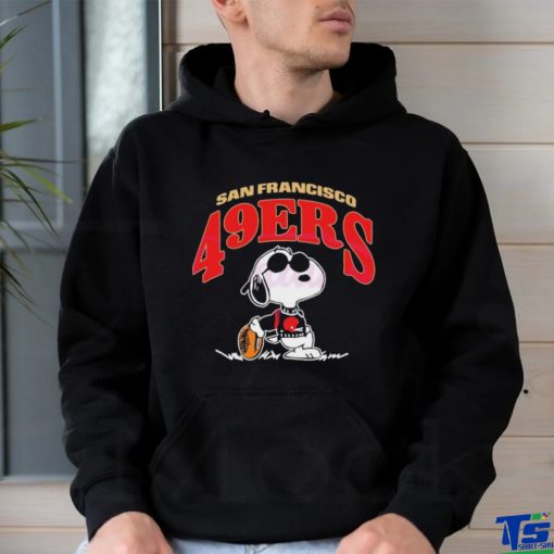 Vintage Snoopy Football San Francisco 49ers Shirt