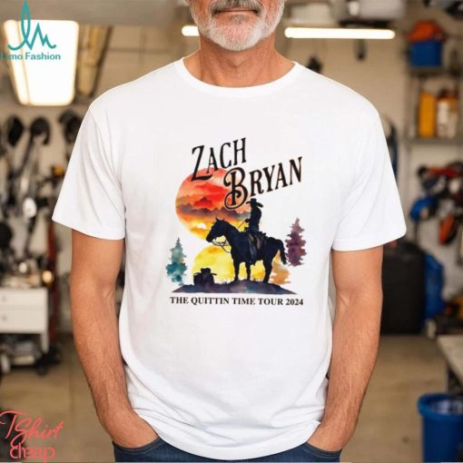 Vintage Zack Bryan 2024 Tour Sweatshirt The Quittin Time T Shirt