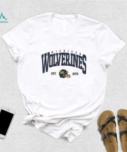 Vintage michigan wolverines 1879 football shirt