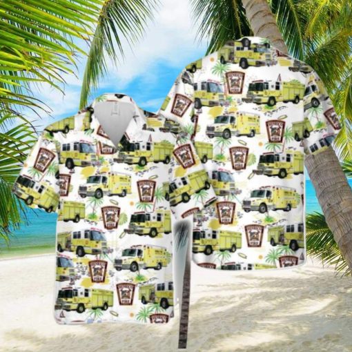 Virginia Henrico County Fire Department Aloha Hawaiian Shirt Men And Women Beach Shirt