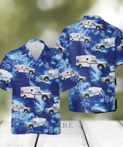 Virginia Stafford County Fire EMS 3D All Over Printed Hawaiian Shirt