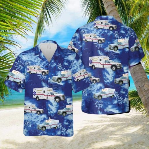 Virginia Stafford County Fire EMS 3D All Over Printed Hawaiian Shirt