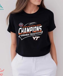 Virginia Tech 2023 Military Bowl Champions Shirt