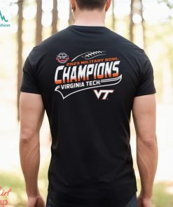 Virginia Tech 2023 Military Bowl Champions Shirt