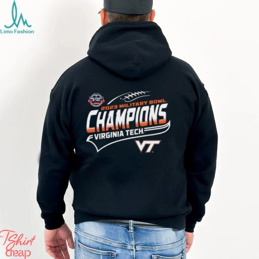 Virginia Tech 2023 Military Bowl Champions Shirt