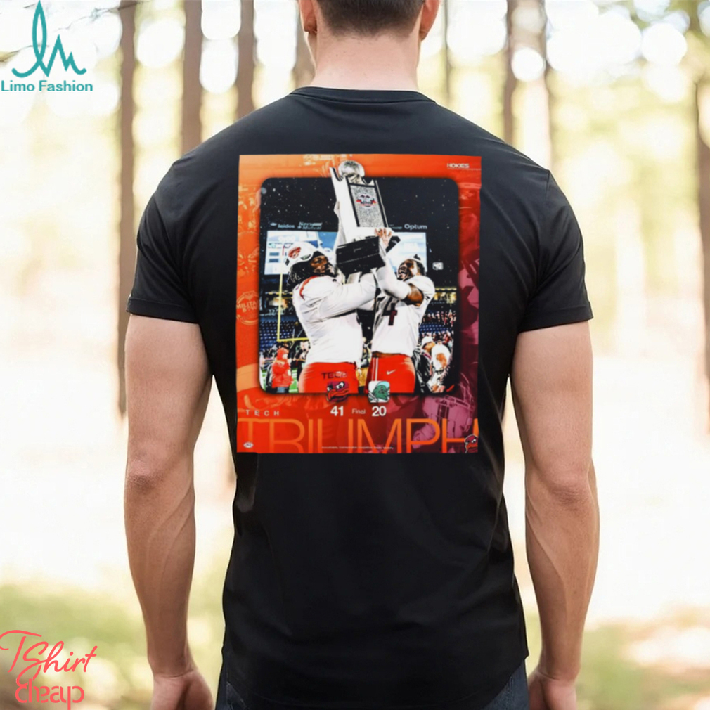 Virginia Tech Hokies 2023 Military Bowl Champions Shirt Virginia Tech Hokies 2023 Military Bowl Champions Shirt