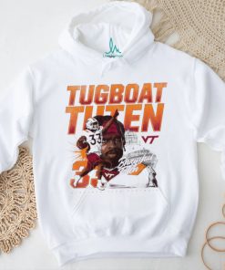 Virginia Tech Hokies Bhayshul Tuten 33 shirt