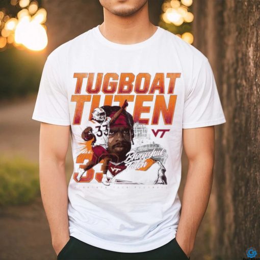 Virginia Tech Hokies Bhayshul Tuten 33 shirt