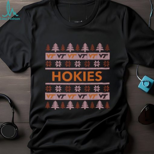 Virginia Tech Hokies Holiday Christmas Tree T Shirt