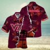 NFL Detroit Lions Custom Name Coconut Beach Hawaiian Shirt