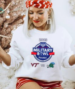 Virginia Tech Hokies vs Tulane Green Wave 2023 Military Bowl shirt
