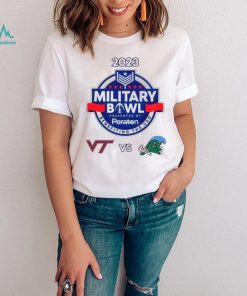 Virginia Tech Hokies vs Tulane Green Wave 2023 Military Bowl shirt