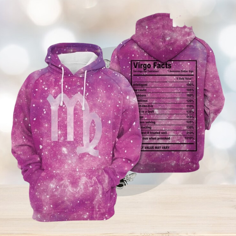Virgo Horoscope Galaxy 3D Printed Hoodie Virgo Horoscope Galaxy 3D Printed Hoodie