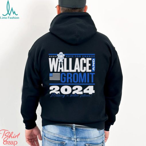 Vote For Change Wallace And Gromit 2024 Shirt