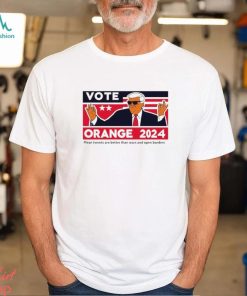 Vote orange Jesus Donald Trump 2024 USA president shirt